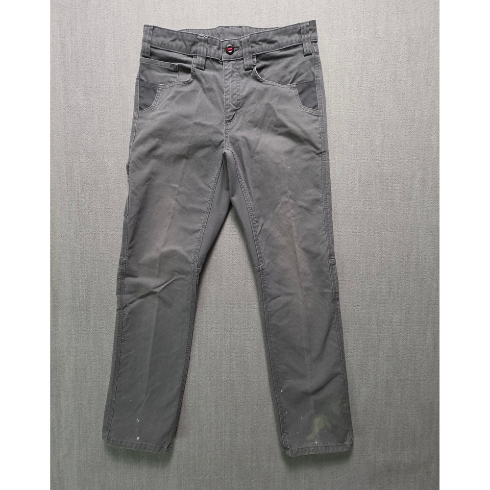 Milwaukee Pants Men 32x32 Grey Reinforced Carpenter Work Trousers